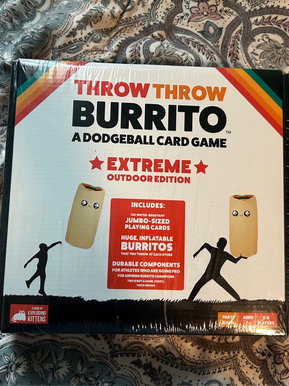 Throw Throw Burrito Extreme Outdoor Edition by - White